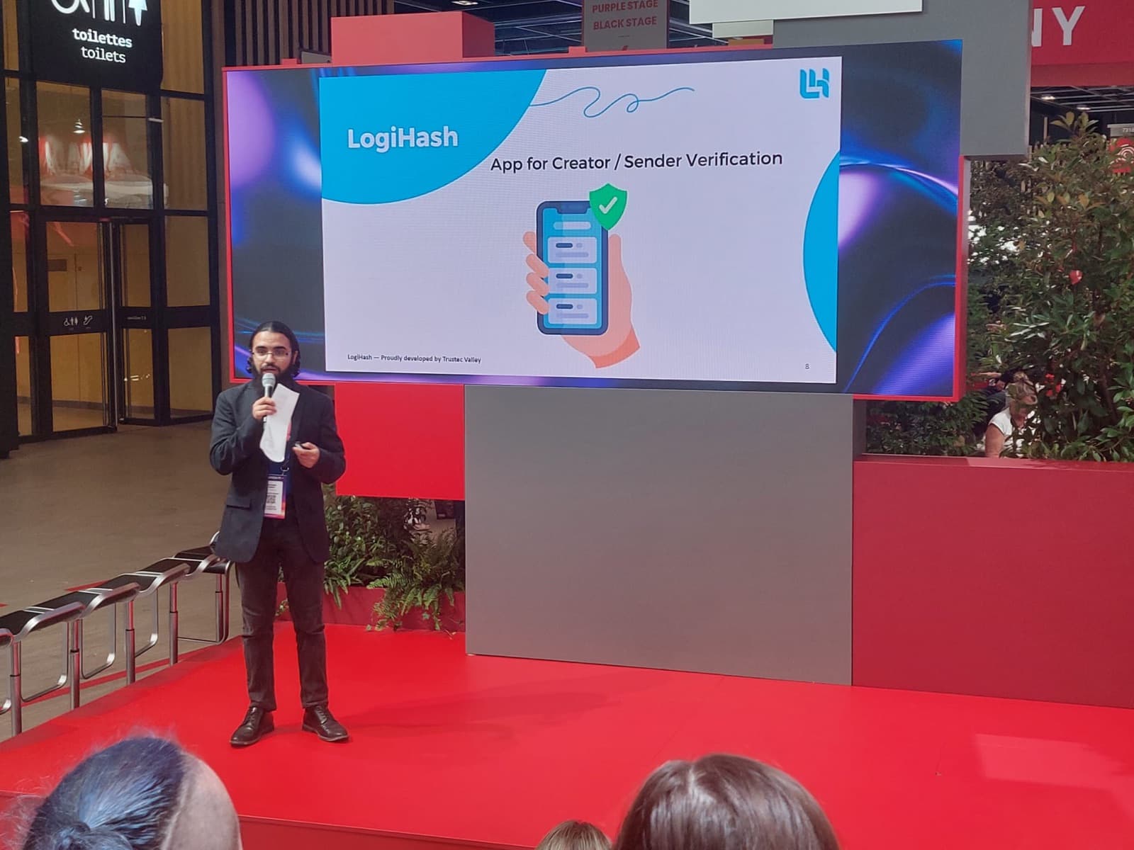 German Pavilion and LogiHash pitch at VivaTech 2026